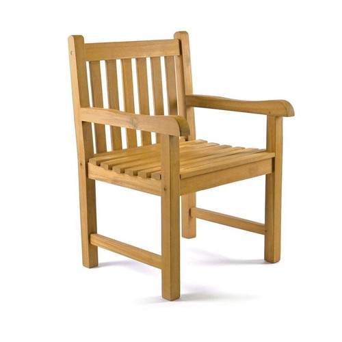 Sedia con braccioli legno - con,