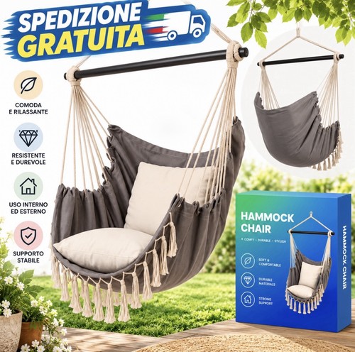 Sedia amaca sospesa poltrona - sedia,