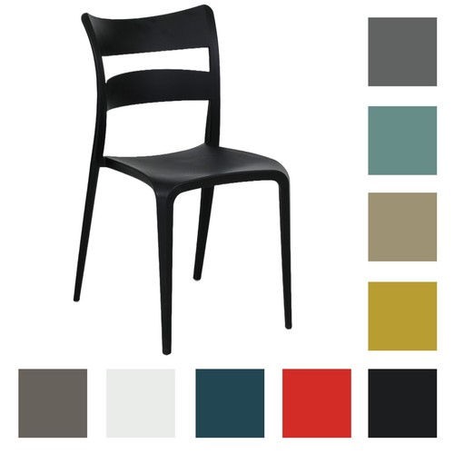 Sedia onda polipropilene - sedia,