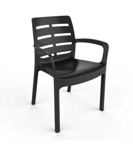 Sedia esterno con braccioli - con,