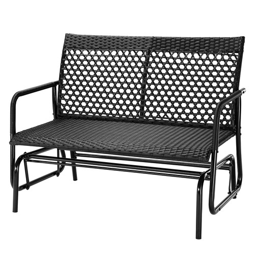 Panchina dondolo rattan - in,