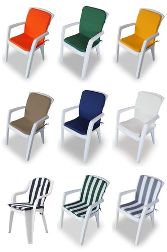 Cuscino copri sedia giardino - sedia,