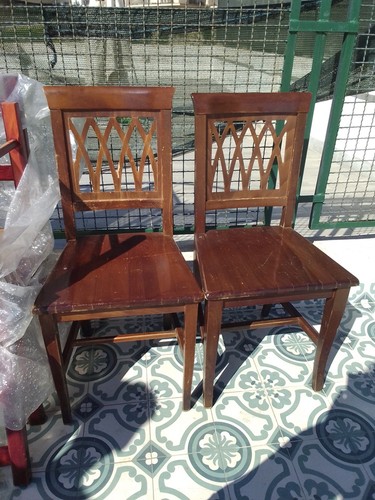 Coppia sedie legno - sedie,
